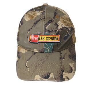 Tires Les Schwab Baseball Cap Multicolor One Size Adjustable Camouflage GO USA